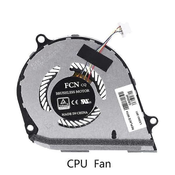 CPU GPU Køleventilator til Hp ENVY X360 15-DS 15-DR 15-DR0004TX 15-DR0006TX CPU
