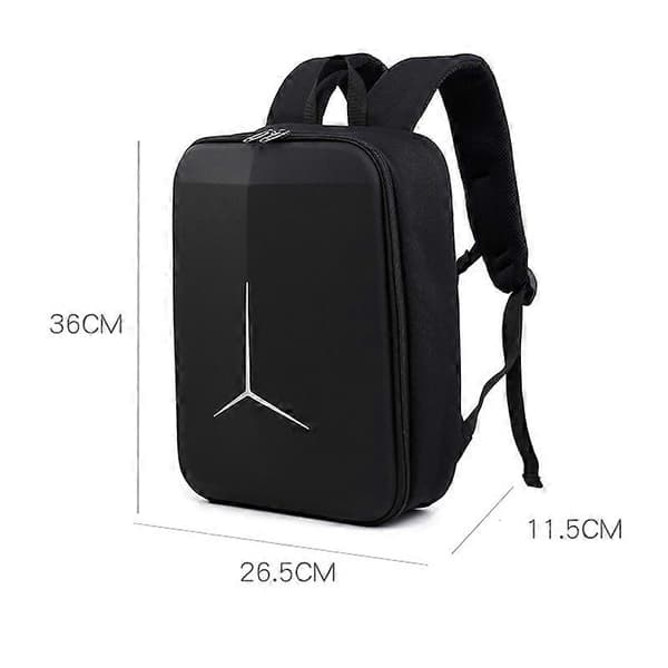 Til DJI Mini 4 PRO Rygsæk EVA Hard Shell Opbevaringstaske M4-007 Black