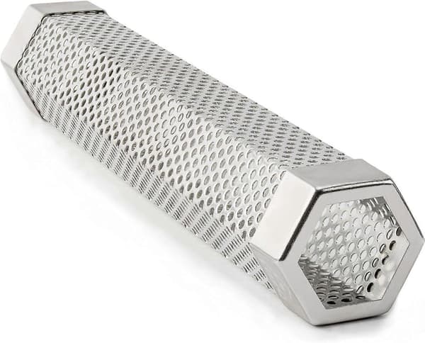 12' Premium Pilletrøger Sekskantet Rustfrit Stål Rør BBQ Røggenerator 5 Timers Røg