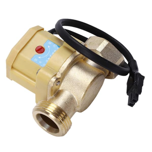 26mm 3/4\" PT Gjengekobling 120W Pumpe Vannstrømningssensor Bryter Copper Tone Yellow