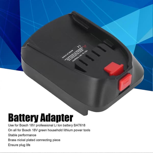 BOSB18C Batteriadapter, Typ B till Typ C Elverktyg, Stabil Batteriadapteromvandlare för Anslutning