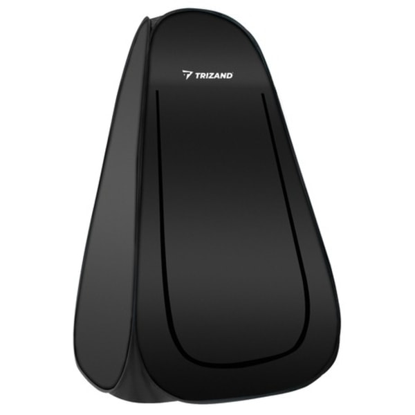 Pop-up Teltta Pukuhuone - Seisova - Retkeily Musta Black Svart
