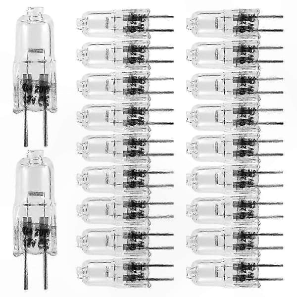 20-pack G4 Halogenlampor, 20W 12V för allmänbelysning