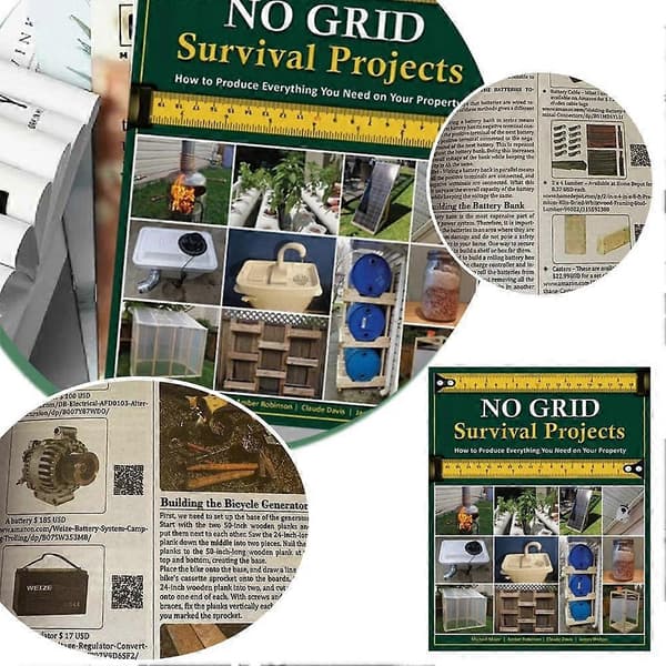 NO GRID SurvivalProjekte ~ A5 A4 Storlek A5