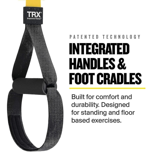 Trx All-in-one Suspension Trainer - Hemmagymssystem För Erfarna Gym-Entusiaster, Inkluderar Trx Training Club-Åtkomst