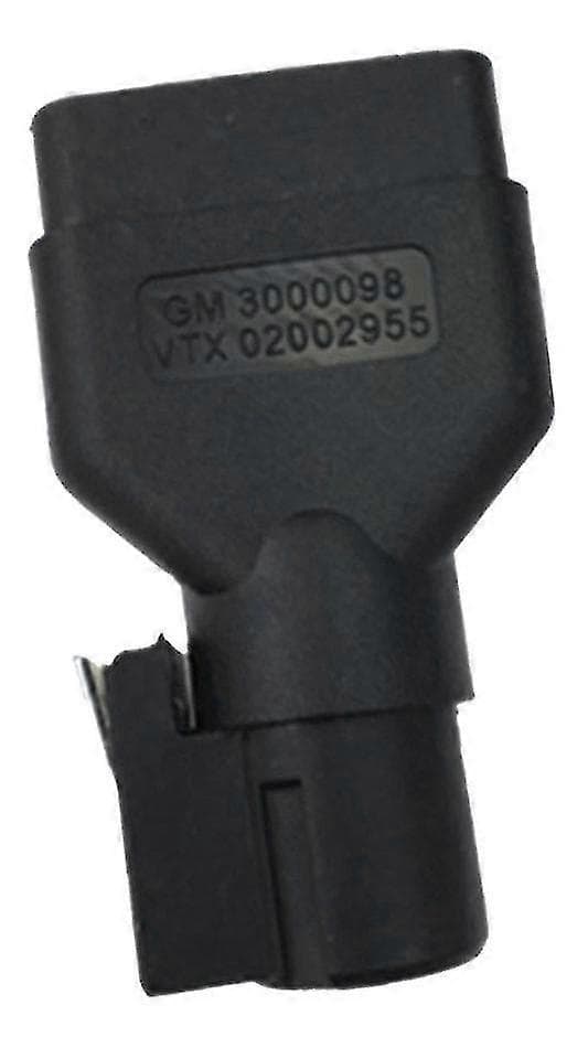 Obd-ii-adapter til Tech 2 Scanner Gm 3000098 Vtx, byobdii 16-bens stik til Gm Tech2 diagnoseværktøj (sort) (1 stk)