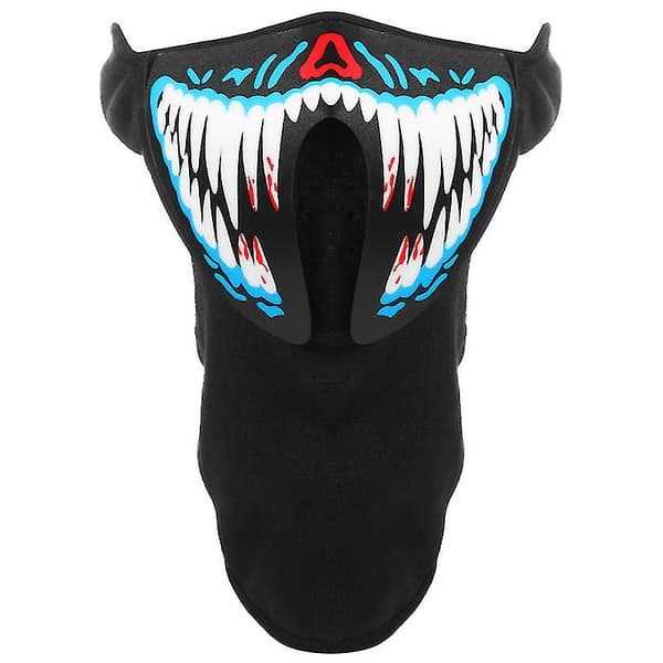 1 stk LED-belyst maske, CJY