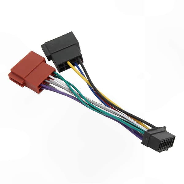 ISO ledningsnettadapter for erstatningskontakt for bilstereo