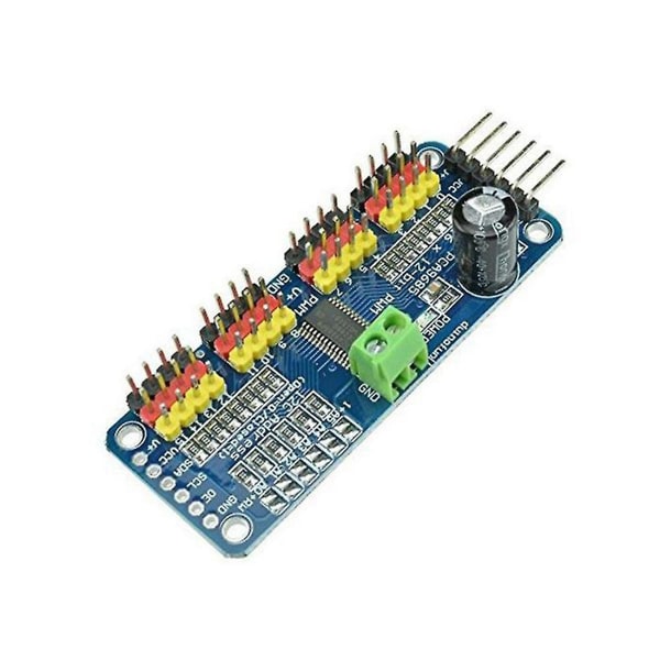 2 stk 16-kanals 12-bit PWM/servo Driver-i2c Interface PCA9685 Modul Raspberry Pi Shield Modul Servo Shield