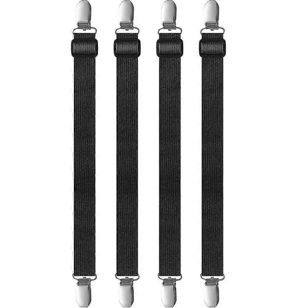 Lakansträckare, set om 4, lakansträckare, justerbar (30-210 cm). Color: Black