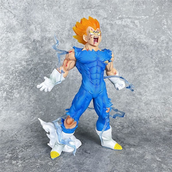 Dragon Ball Z Action Figure -lelut Vegeta Super Saiyan -kokoelmamalli Lapsille ja Aikuisten Anime-faneille Joululahjaksi 2023