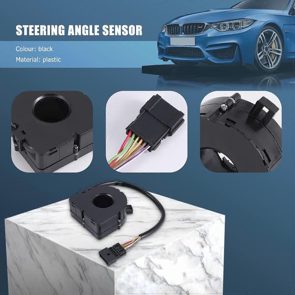 Bilens styrvinkelsensor för E46 E39 E53 X5 E85 E86 Z4 E83 E38 Mini R50 R52 32306789095 32306793632CJY black