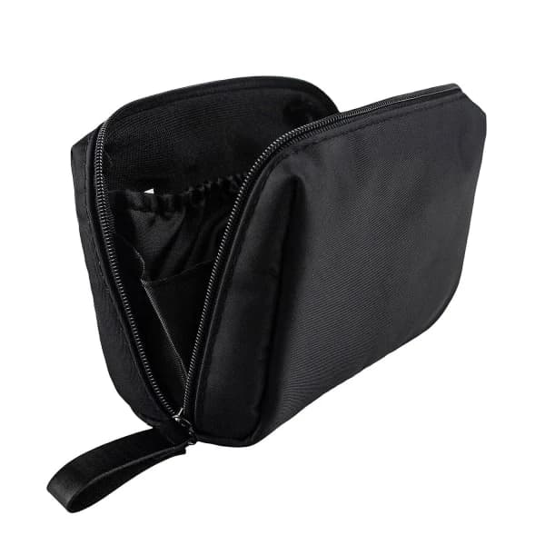 Kompakt makeuptaske, sort BlackCJY