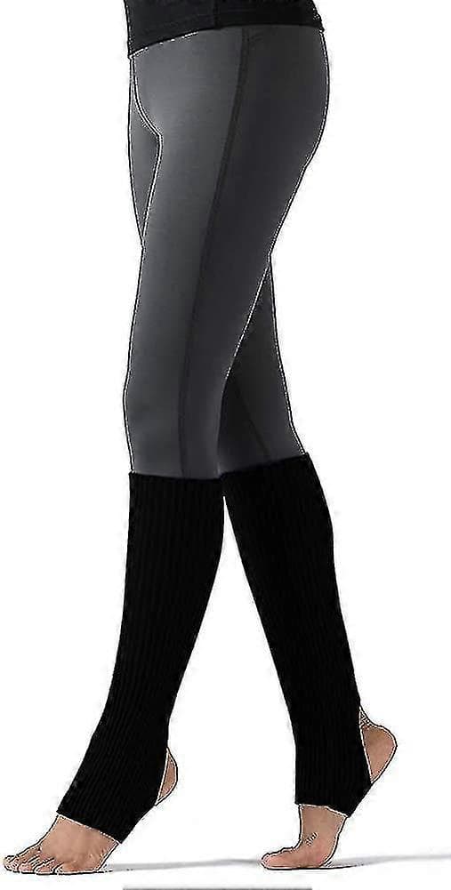 Benvarmere Strik Yoga, Pilates, Ballet, Afslappede Stirrup Benvarmere