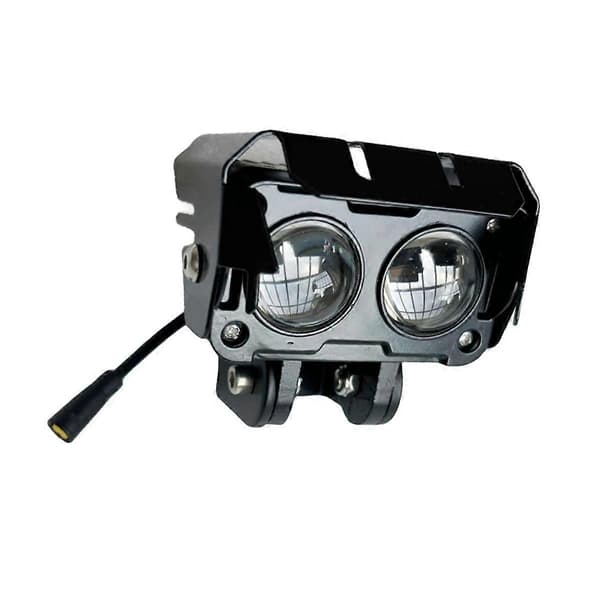 For Kugoo Kukirin G3 PRO Frontlykt Elektrisk Sparkesykkel Styrelampe Hode Front LED Lys Erstatning As Shown