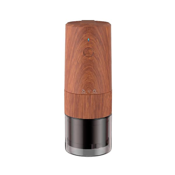 Electric Coffee Grinder Espresso Coffee Bean Grinder Powder Container Retractable Automatic Portable Rechargeable