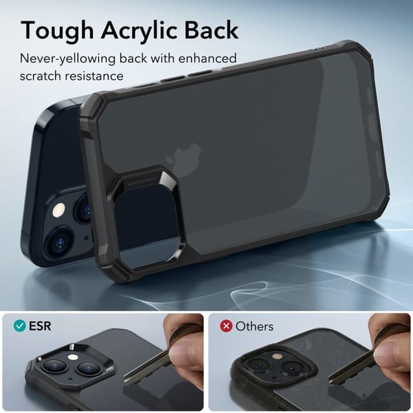 ESR iPhone 15 Kuori Air Armor Himmeä Musta 120
