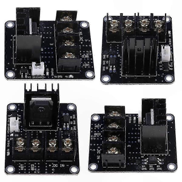 3D-printer opvarmet seng strømmodul med kabel til RAMPS 1.4 og Anet-modeller