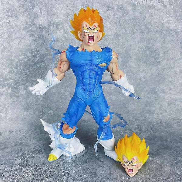 Dragon Ball Z Actionfigurleker Vegeta Super Saiyan Samling Modell