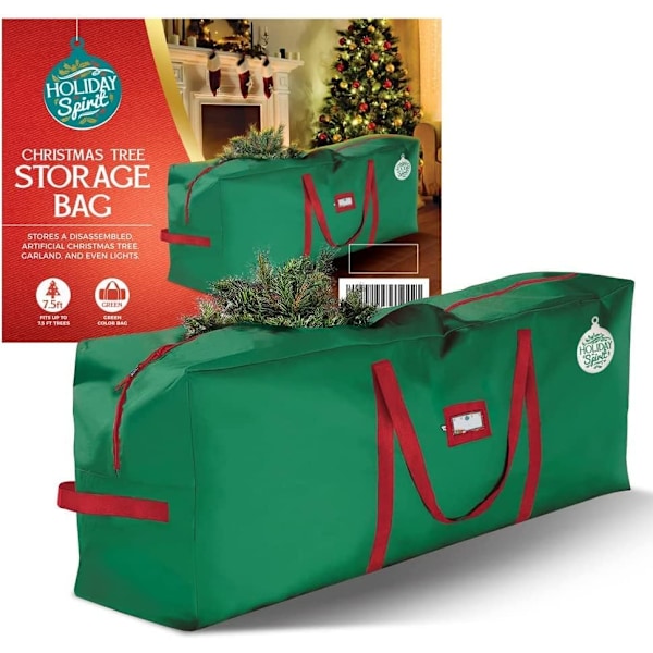 Christmas Tree Storage Bag, Thick 600D Oxford Material with Durable Reinforced Handles and Zipper, Waterproof (165*38*76cm)