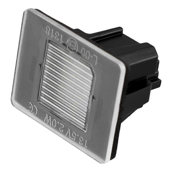 1 stk. LED nummerpladelys bagagerumslåg nummerpladelys til C V GLA GLC A0009062903 Black