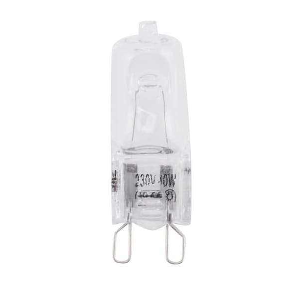 20 st G9 halogenlampor, 40W klara halogenlampor dimbara, 2800KCJY