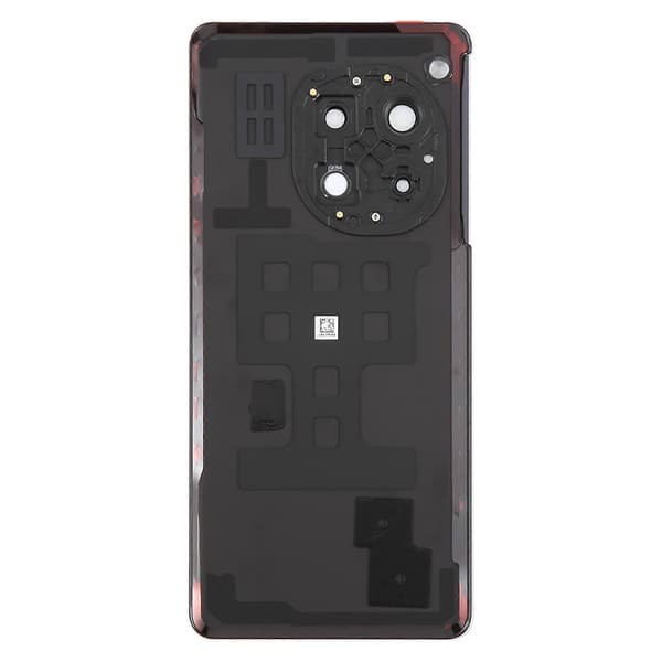 Bakdeksel til OnePlus 12R med kameralinsebeskyttelse Black