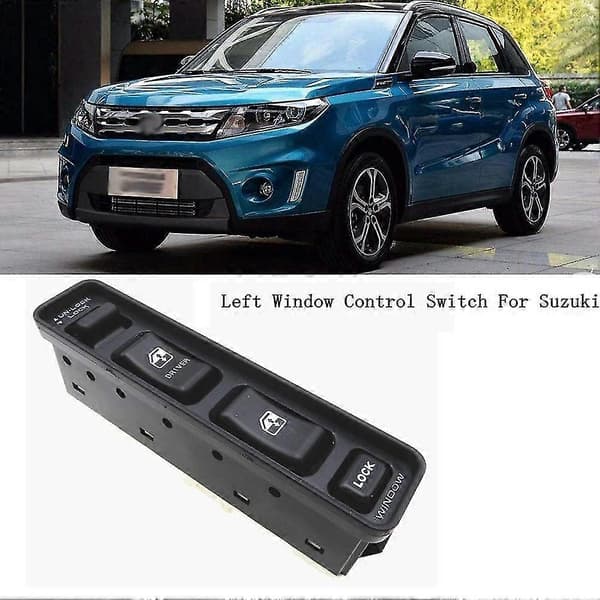 Bil Power Window Master Control Switch Venstre Høyre Kompatibel Suzuki Vitara, CJY black