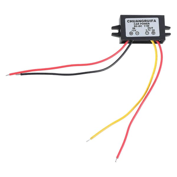 12V til 3.7V 3A 11W for DC/for DC-omformer Step Down Bilstrømforsyningsmodul NyCJY Multicolor