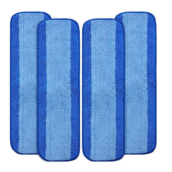 4-pack Rengöringspads i mikrofiber och ersättning för Bona-moppar
