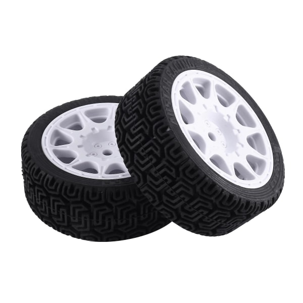 68mm 1/10 RC Bil Dekk På Vei Touring Drift Bil Dekk Hjul For Tt01 Tt02 Tt02b Xv01 Ta06 Ptg 2,w