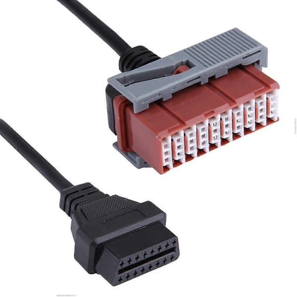 30-bens til 16-bens OBDII diagnostisk kabel til Peugeot Citroen Not Specified