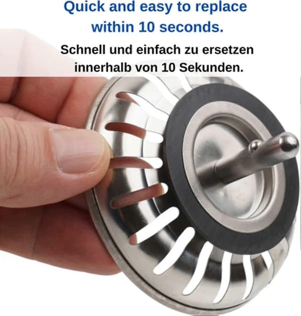 5-pack O-ringstätning Gummi Badkarspropp Brickor 82 83mm Korgsil Diskbänk