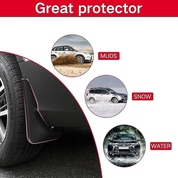 Stänkskydd för Volvo Xc40 2019 2022 2021 2020 4 st. Stänkskydd Mudguards Mudflaps Fram Bak Fender Auto Styline Biltillbehör