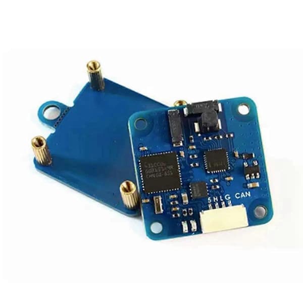 CAN-L4-3100 Magnetometer RM3100 GPS Geomagnetic Sensor High Resolution Low Power Consumption Model Aircraft Drone CJY Blue