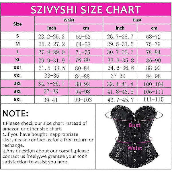 Szivyshi Kvinders Overbust Sweetheart Snøre Plastikknogler Korset Bustier Top Green 3*L Plus