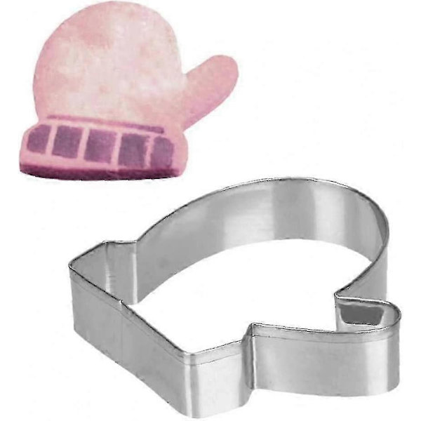Julekakeformsett i rustfritt stål for DIY-baking