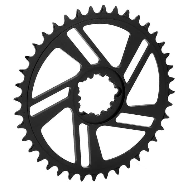 Lebycle Cykelkædering 40T Kædehjul 3mm Offset Direkte Montering Smal Bred Kædering til SRAM GXP Krank Sort