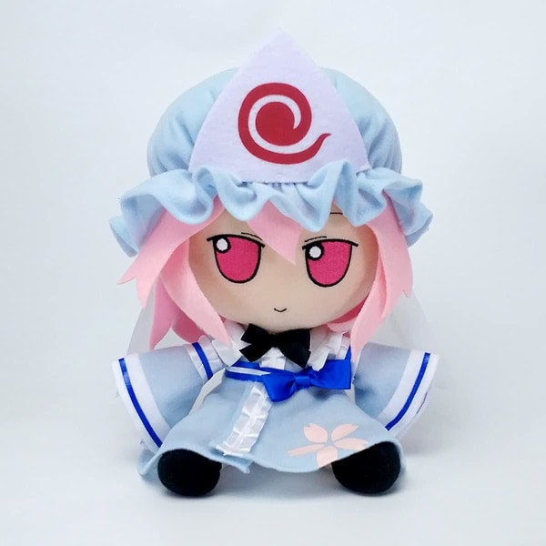 Ihana Plus-Pehmolelu Varastossa Touhou Project Yuyuko Täytetty Nuken Hahmo Leikki X1 Kawaii Lahja