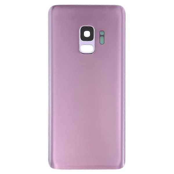 För Galaxy S9 Batteribaksida med Kameralins Purple