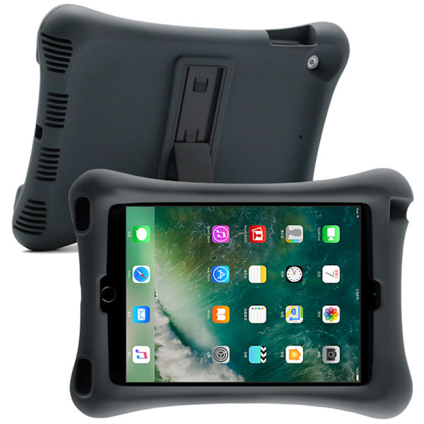 Silikonecover til børn til iPad 10.2 / Pro 10.5 / Air 3, sort black