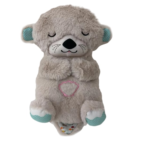 Baby lelu Soothe 'N Snuggle Otter Breathe Otter pehmolelu harmaalla Grey