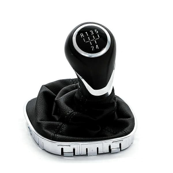 Til Opel Shifter Shift Boot Knob Adam Corsa D 5-trinns CJY black