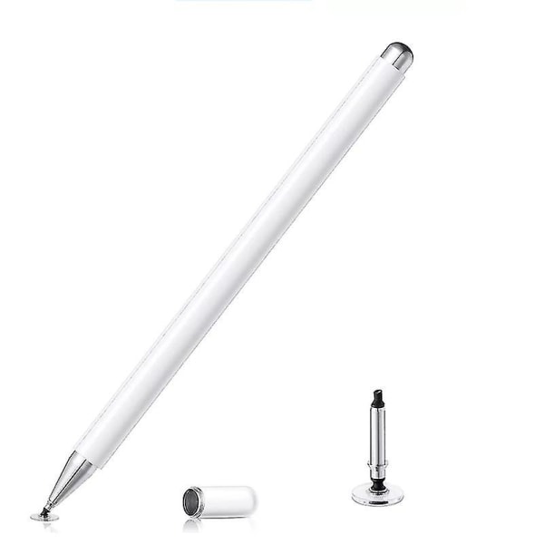 Høj nøjagtighed Magnetisk Suction Pive Kapacitiv Pen Hvid