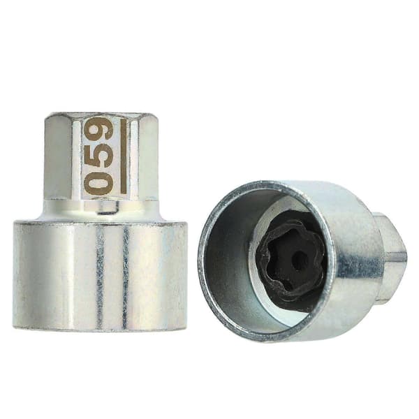 Hjullås Nøgle Tyverisikring Lugnut Socket Udskiftning til 1 3 5 6 7-serie X1 X2 X3 X4 X5 X6 Z4 059
