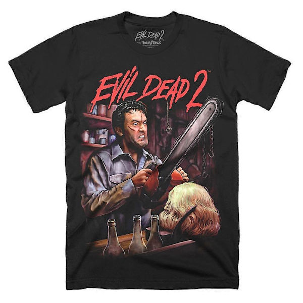 Evil Dead 2 Workshed T-paitaCJY multicolor S
