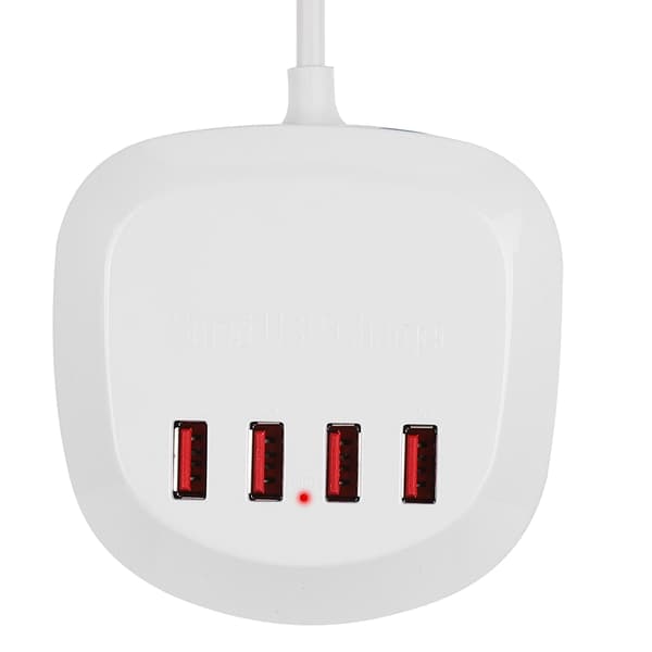 Intelligent 4-ports 20W USB reiselader, CJY