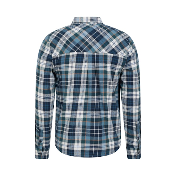 Mountain Warehouse Trace Flanellipaita Pitkähihainen Miehille L Vaaleansininen Vaaleansininen Light Blue L