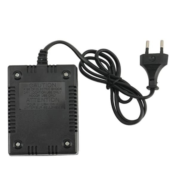 300w Spenningsomformer 220v Til 110v Transformator Spenningsomformer Reiseadapter EU Plugg black