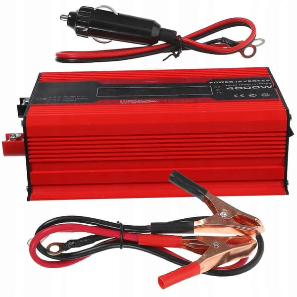 1 sæt 4000w strøminverter DC 12v til 220v AC CJY